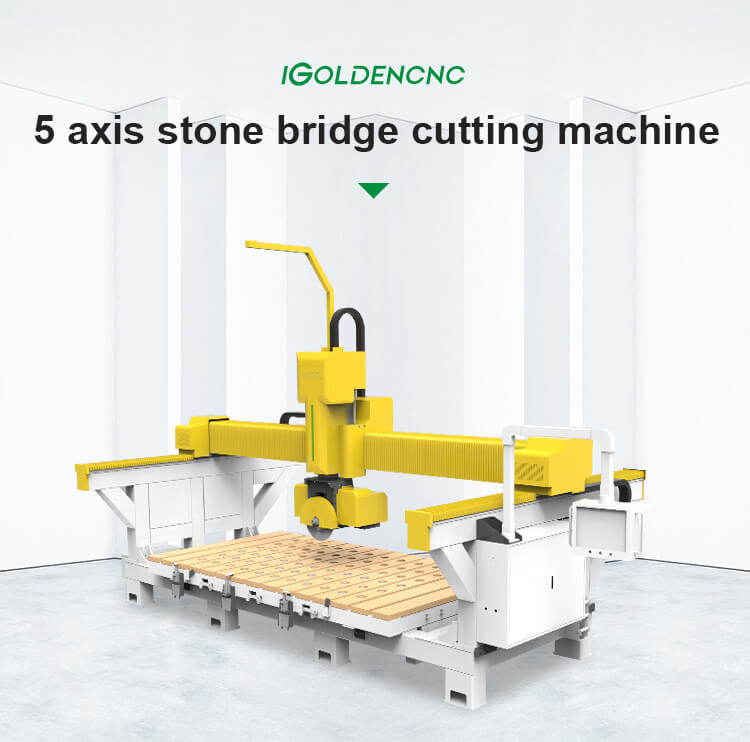 CNC Stone Cutting Bridge Saw For Granite Marble IGolden CNC