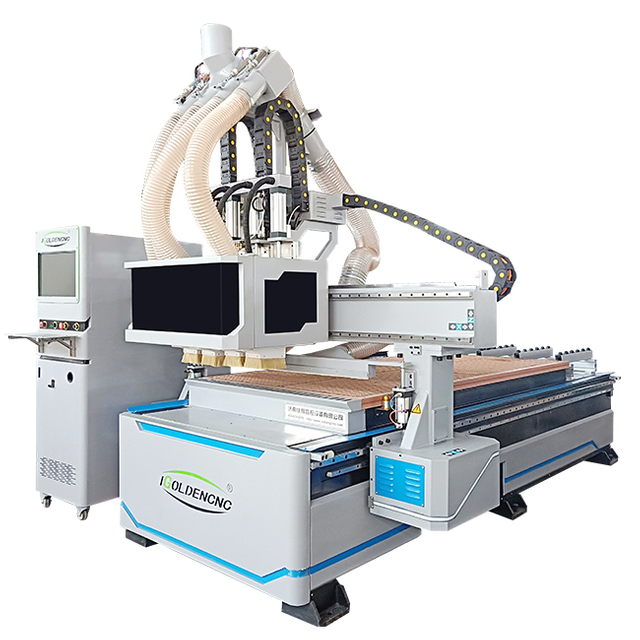 Four Process Plywood CNC Router Cutting Machine 