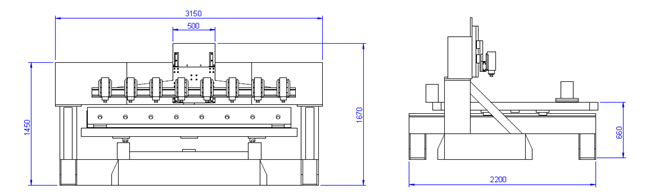 3D 스톤 CNC 라우터 머신